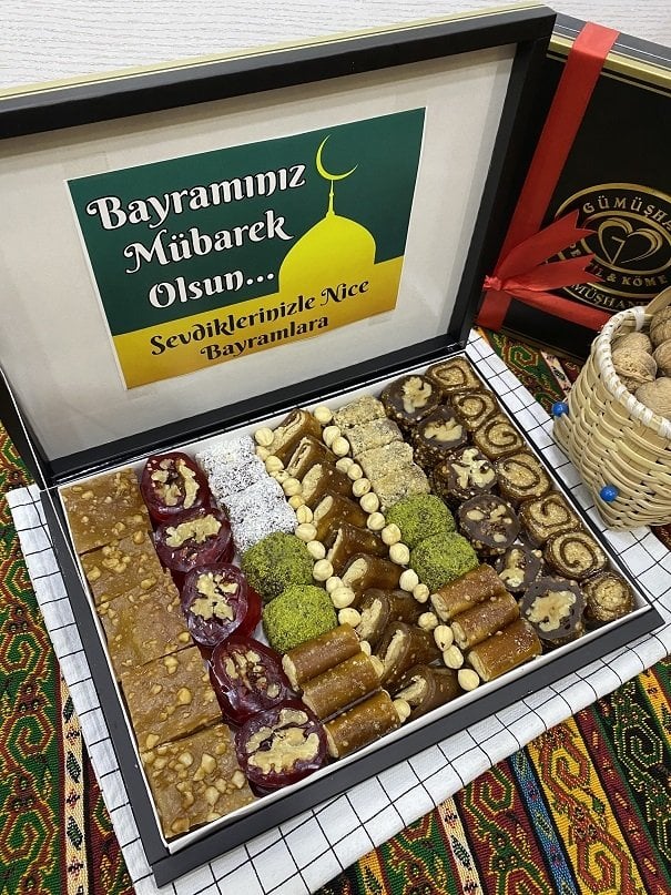 Bayrama Özel Hediyelik Pestil Paketi(Büyük Boy)-1