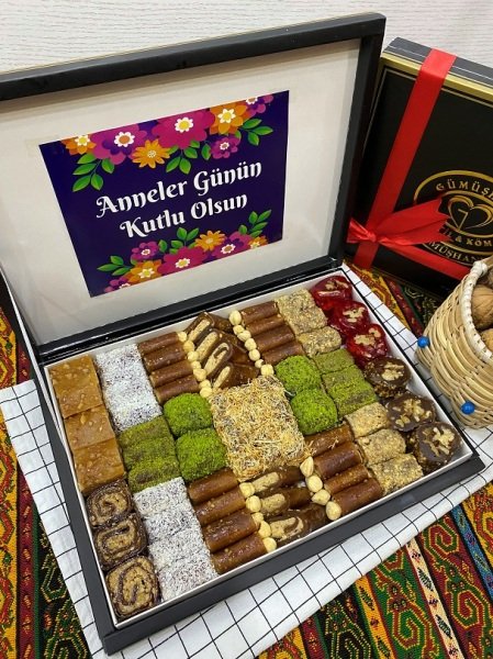 Anneler Gününe Özel Hediyelik Pestil(Büyük Boy) 4 görseli.