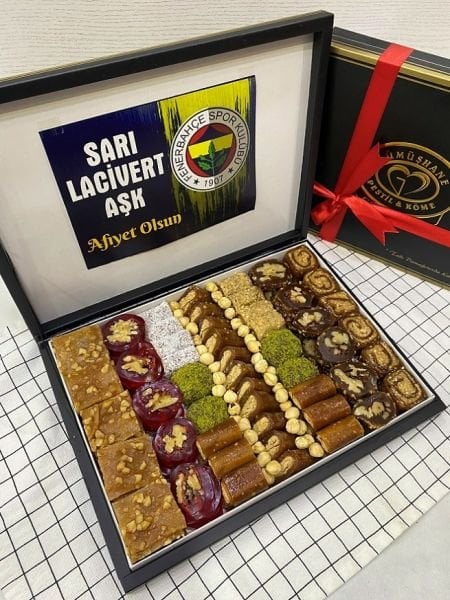 Sarı Kanarya Hediyelik Pestil Paketi(Büyük Boy)