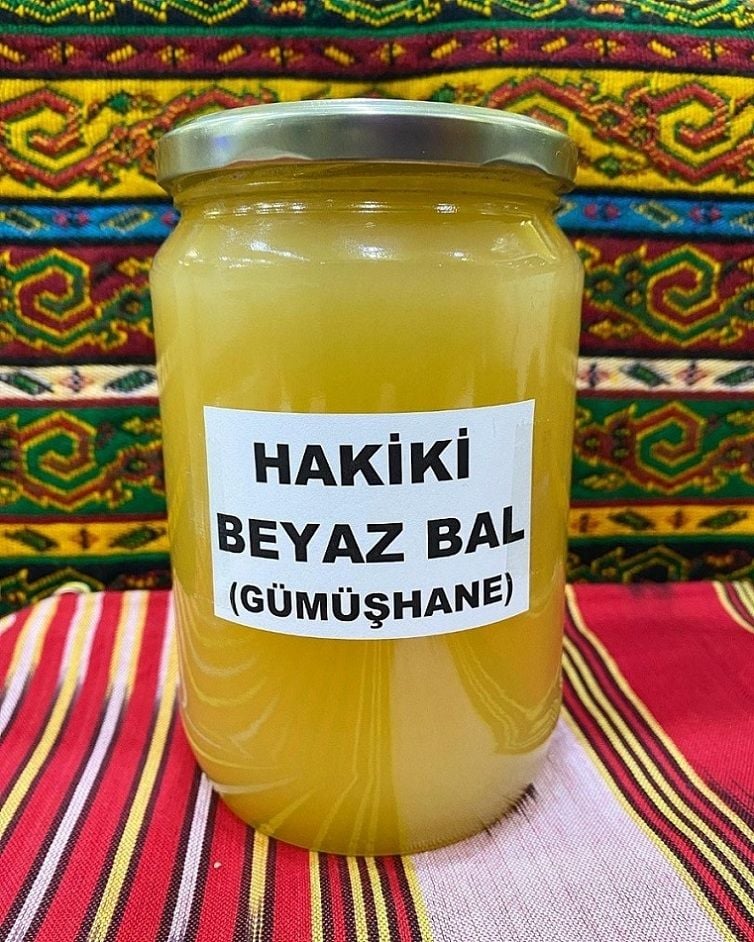 1Kg.Hakiki Süzme Beyaz Bal-(Gümüşhane Yaylalarından)