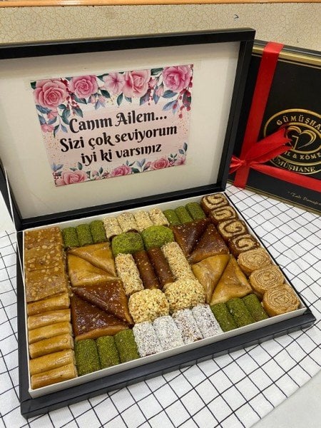 Canım Ailem Hediyelik Pestil(Büyük Boy)-5