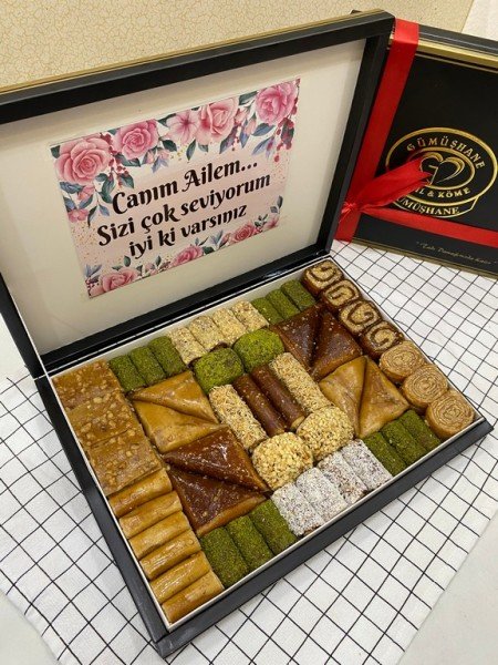 Canım Ailem Hediyelik Pestil(Büyük Boy)-5