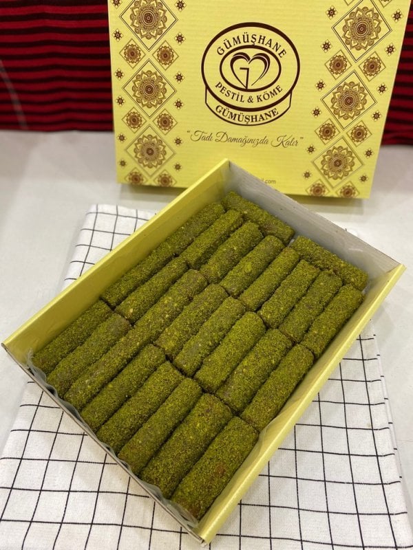 Antep Fıstıklı Kalem Sarma Pestil