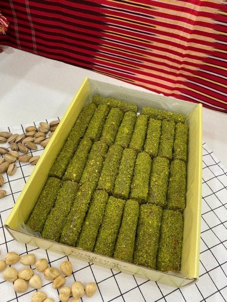 Antep Fıstıklı Kalem Sarma Pestil