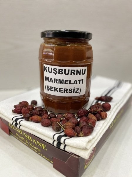 Ev Yapımı Şekersiz Kuşburnu Marmelatı 800GR