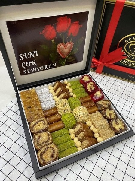 Seni Seviyorum Hediyelik Pestil Paket(4)