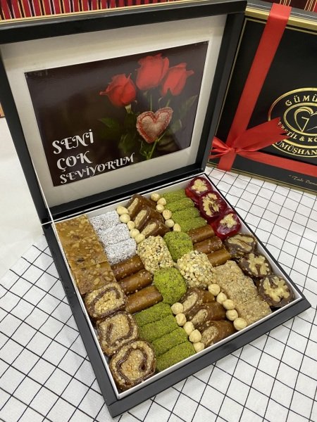 Seni Seviyorum Hediyelik Pestil Paket(4)