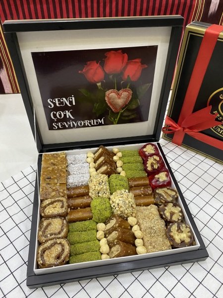 Seni Seviyorum Hediyelik Pestil Paket(4)