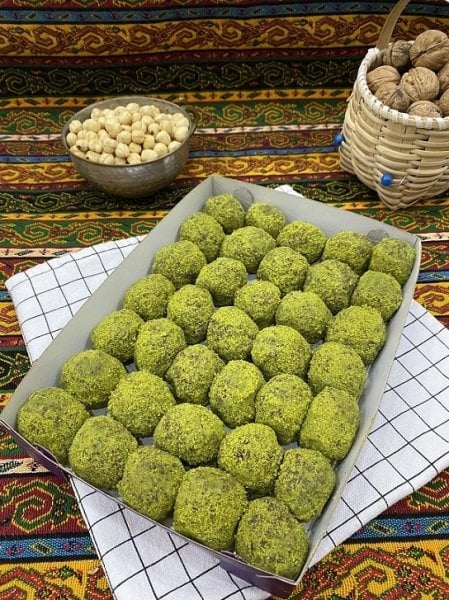 Antep Fıstıklı Çokopestil Atom Tatlısı