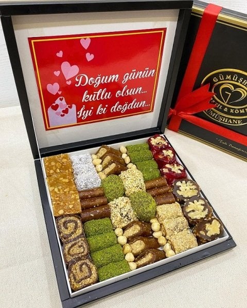 Doğum Günü Hediyelik Pestil Paketi(4-K)