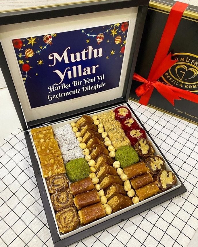 Yeni Yıla Özel Special Hediyelik Pestil Paketi-1K