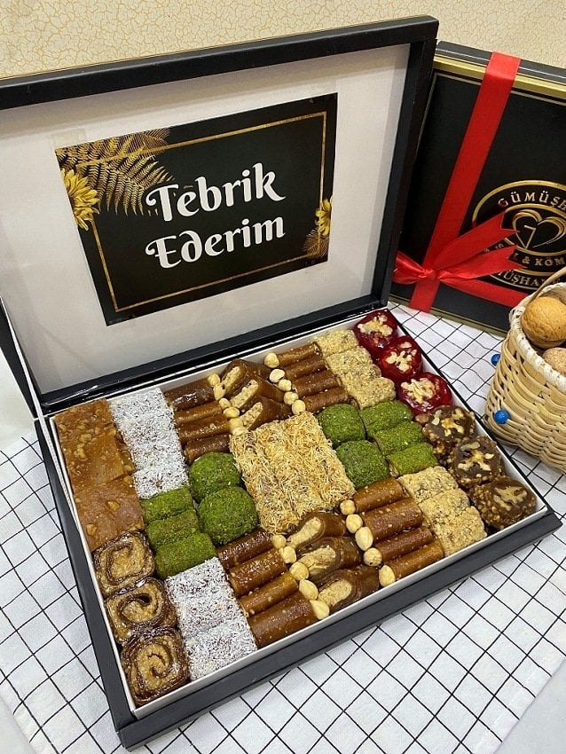 Tebrik Ederim Hediyelik Pestil Paketi-4