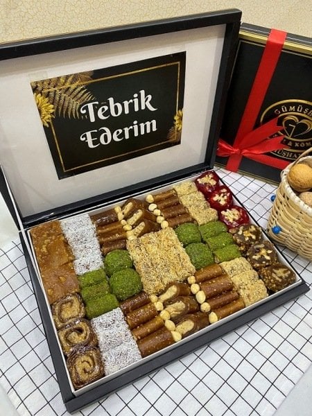 Tebrik Ederim Hediyelik Pestil Paketi-4