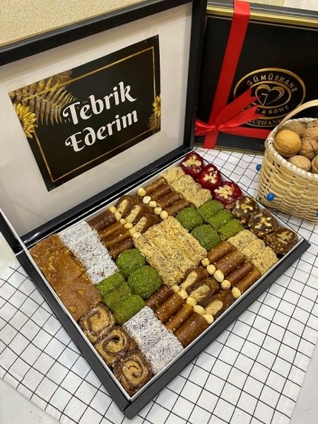 Tebrik Ederim Hediyelik Pestil Paketi-4