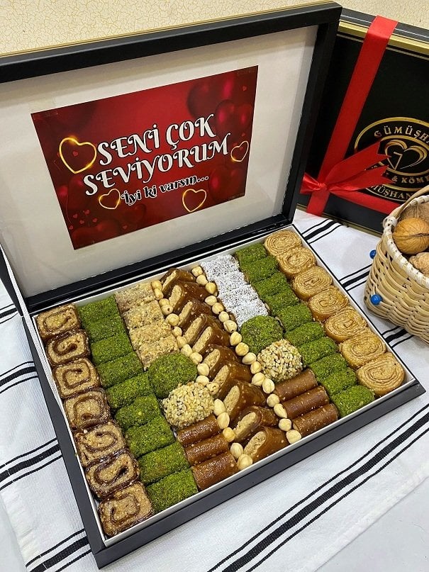 Seni Seviyorum Hediyelik Pestil Paketi-2