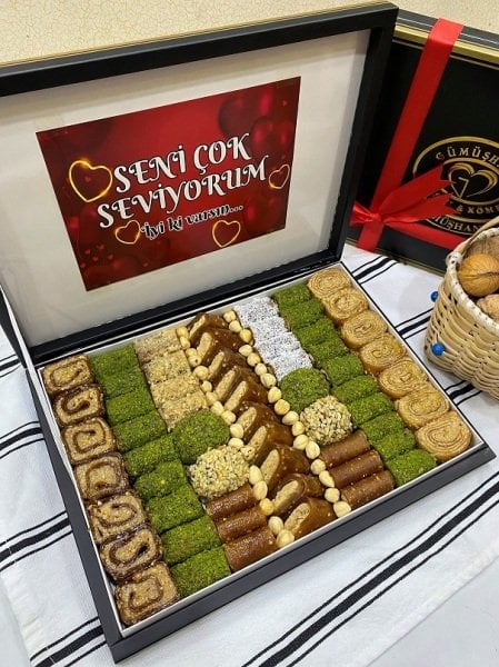 Seni Seviyorum Hediyelik Pestil Paketi-2