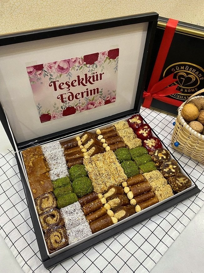 Teşekkür Ederim Hediyelik Pestil Paketi-4