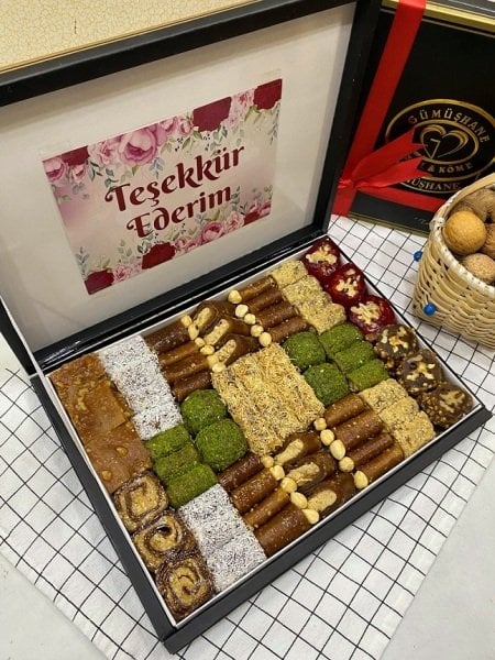 Teşekkür Ederim Hediyelik Pestil Paketi-4