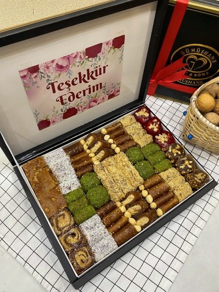 Teşekkür Ederim Hediyelik Pestil Paketi-4