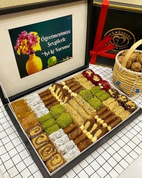 Öğretmenlere Özel Hediyelik Pestil(Büyük Boy)