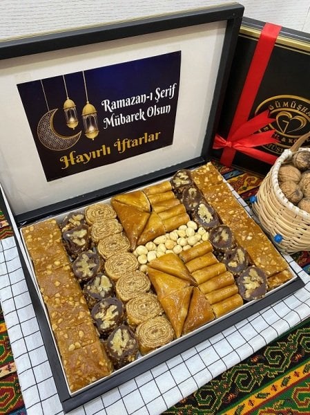 Ramazana Özel Ev Yapımı Hediyelik Pestil(Lacivert)