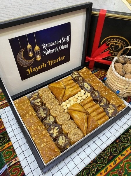 Ramazana Özel Ev Yapımı Hediyelik Pestil(Lacivert)