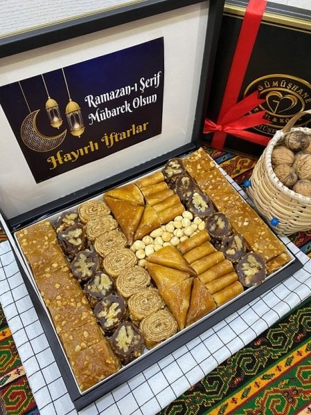 Ramazana Özel Ev Yapımı Hediyelik Pestil(Lacivert)