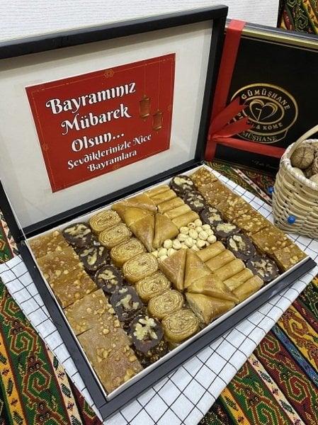 Bayrama Özel Ev Yapımı Hediyelik Pestil(Büyük Boy)-K